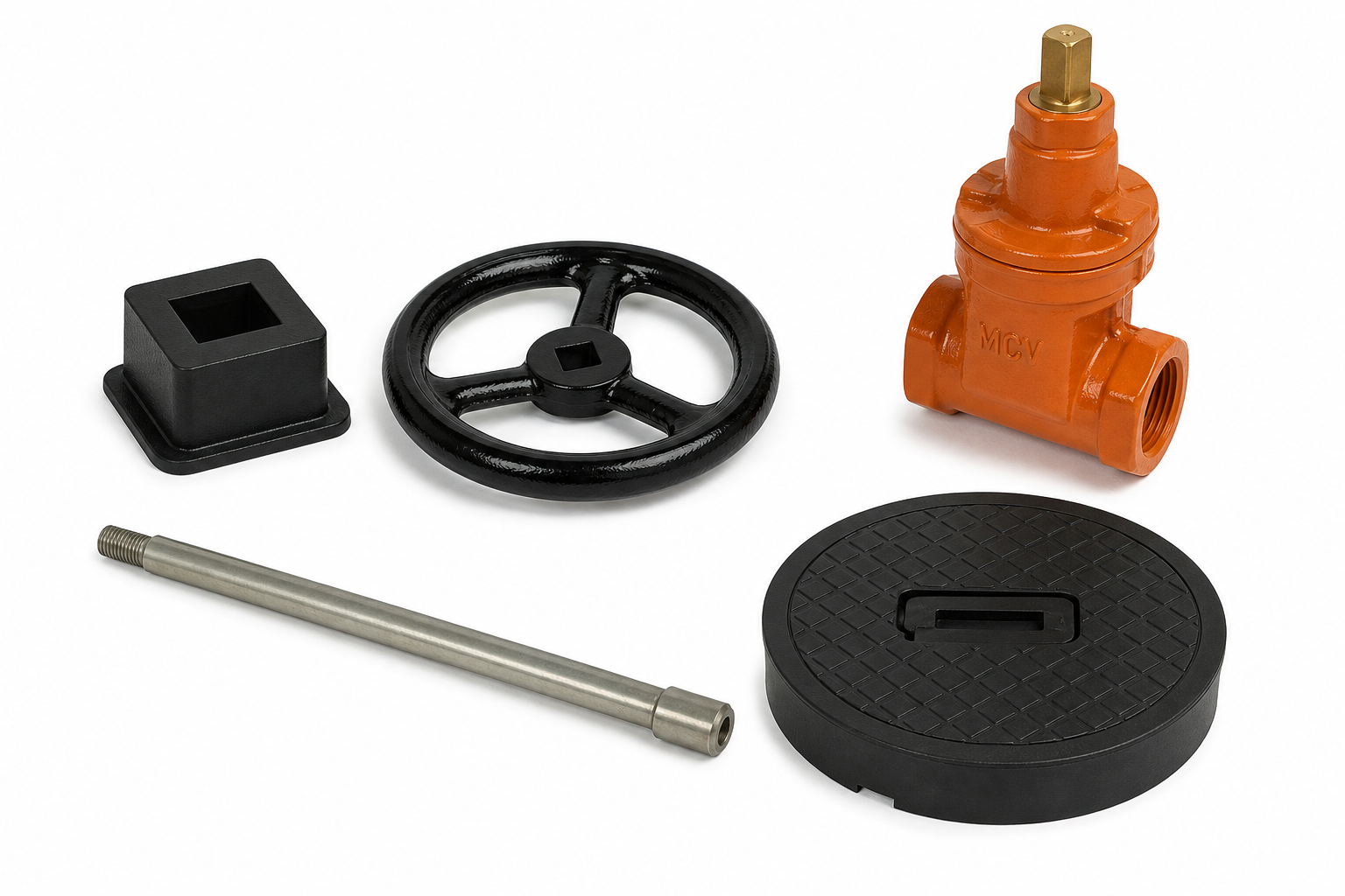 Gate valve handwheel and coating options