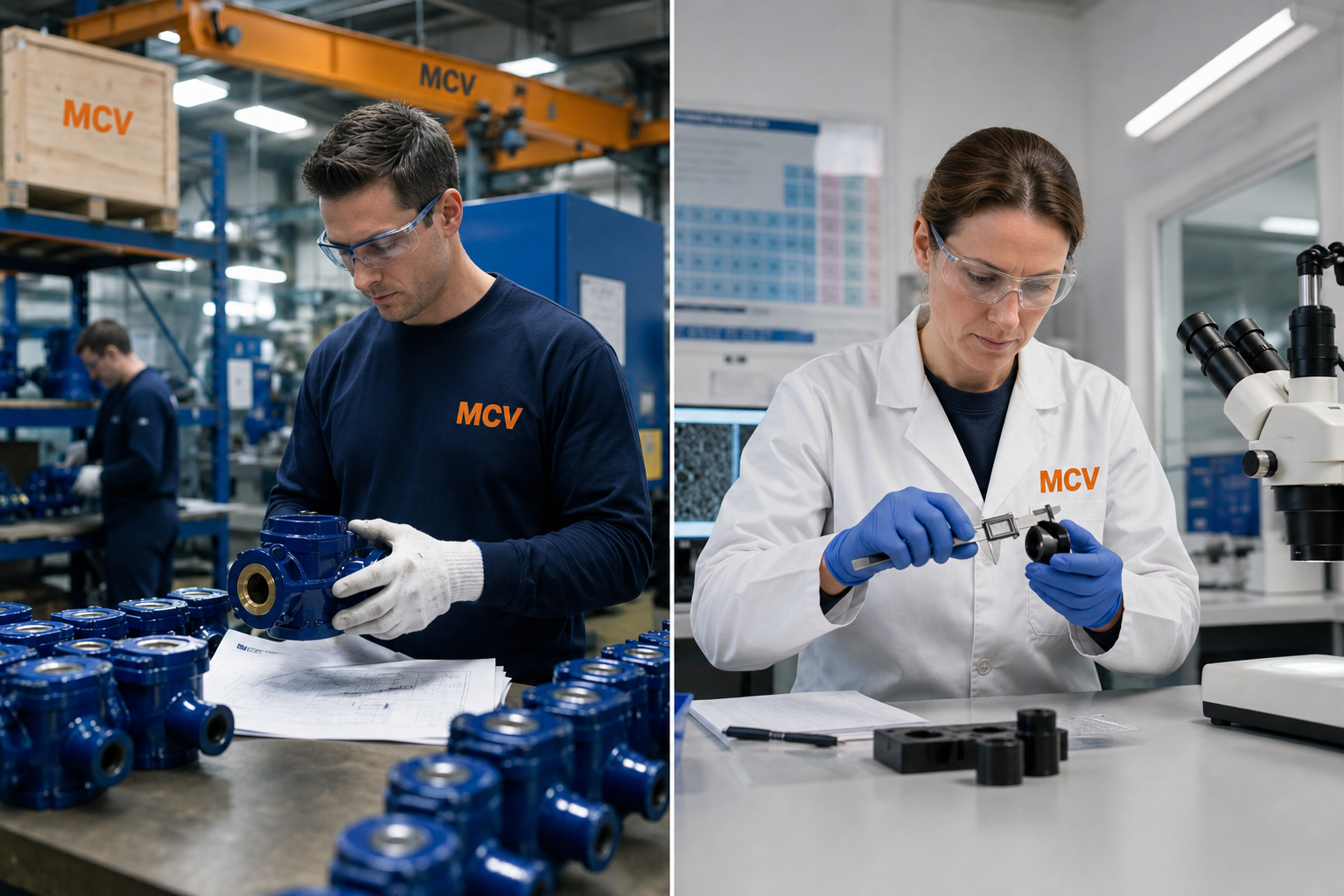 MCV rubber compounds for safe drinking water