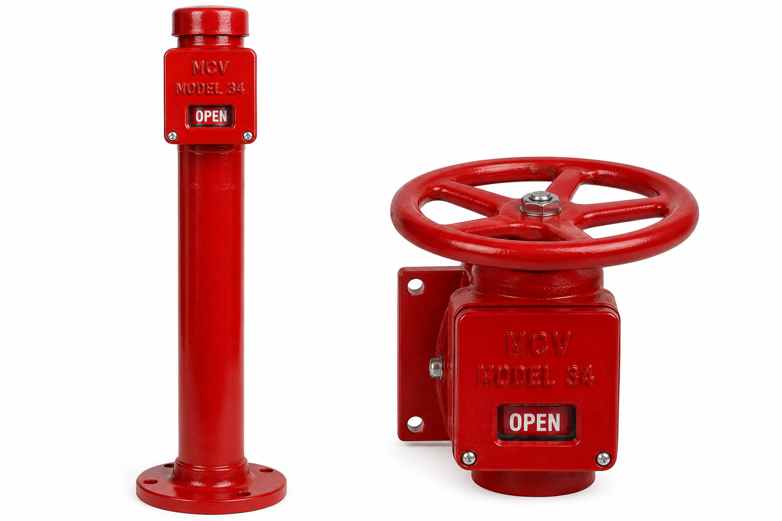 Series 34 UL/FM post and wall indicators